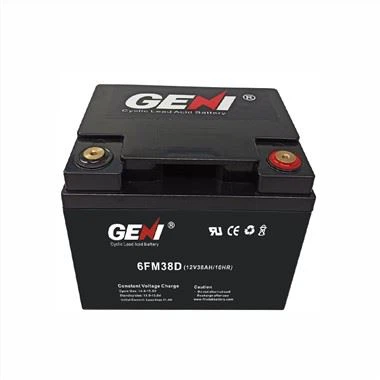 Batería de ácido de plomo sellada de ciclo profundo 12V 38AH