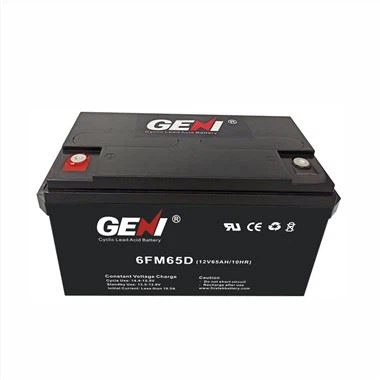 Batería de ácido de plomo sellada de ciclo profundo 12V 65AH