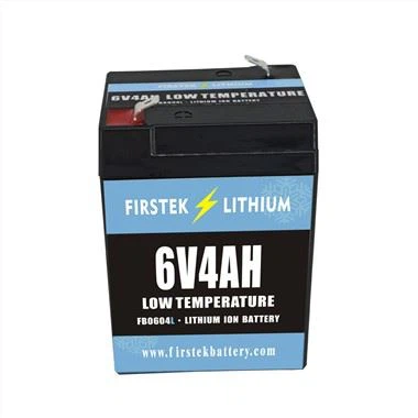 Batería de baja temperatura 6V 4AH LiFePO4